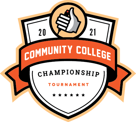 Logo for the 2021 Community College Championship Tournament