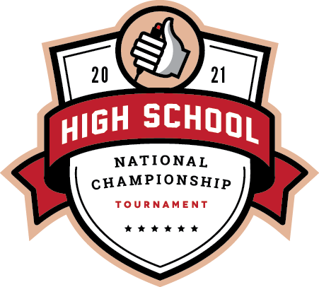 Logo for the 2021 High School National Championship Tournament