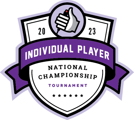 Logo for the 2023 Individual Player National Championship Tournament
