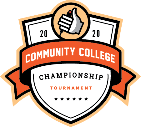 Logo for the 2020 Community College Championship Tournament