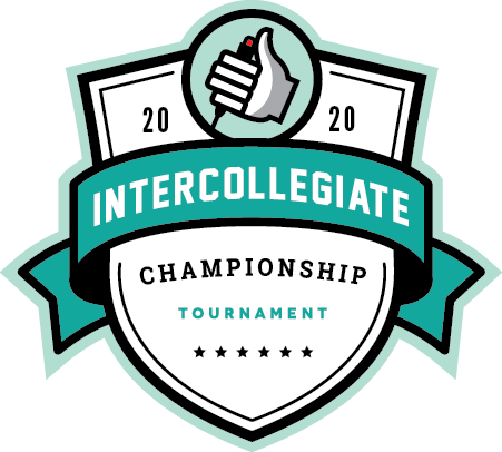 Logo for the 2020 Intercollegiate Championship Tournament