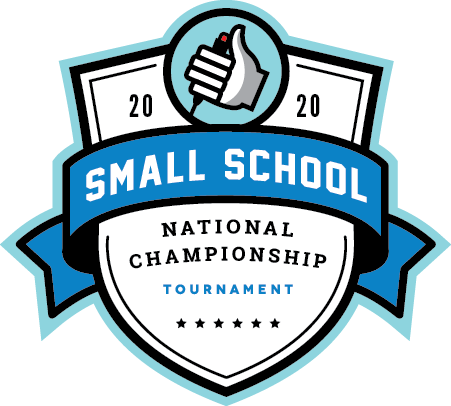 Logo for the 2020 Small School National Championship Tournament