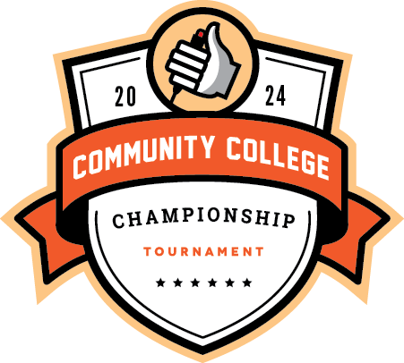 Logo for the 2024 Community College Championship Tournament